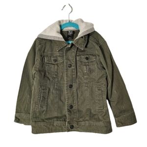 Shaun White Kids Green Hooded Jacket Size XS